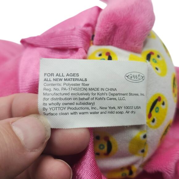 Kohls Cares Pink Ballet Cat 14" Stuffed Animal Toy Tutu Ballerina Crown Bob Shea - Picture 8 of 8